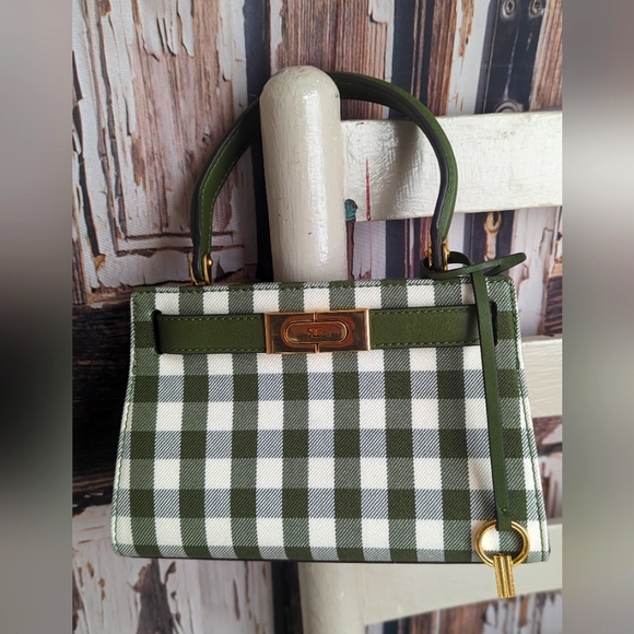 Tory Burch Petite Lee Radziwill handbag and NWT matching wallet. - Picture 2 of 16